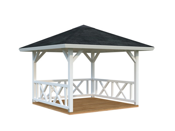 Pavillon Betty 9,0 m² weiß