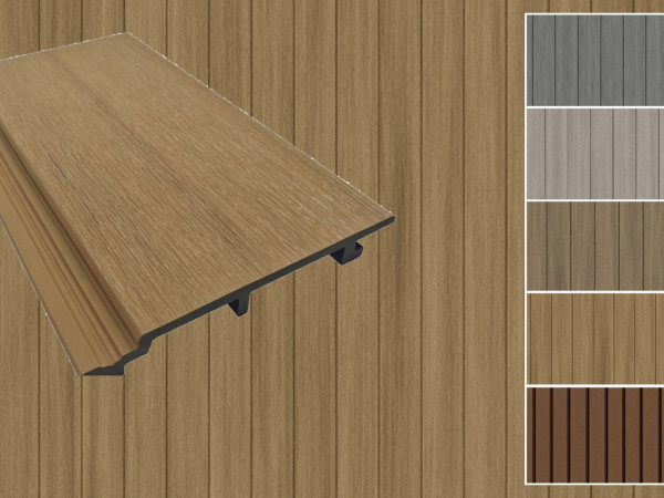 WPC Wandverkleidung Standard Oak coextrudiert