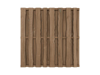 NATURA Bohlen-Zaun DIY-Bausatz braun NATURA Bohlen-Zaun DIY-Bausatz braun