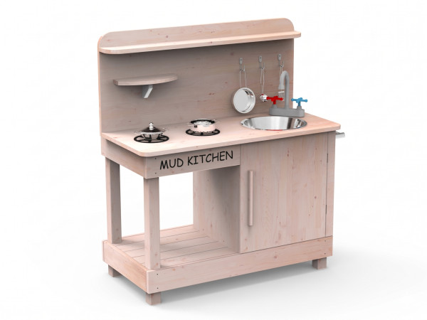 Matschküche Spielküche Juna naturbelassen