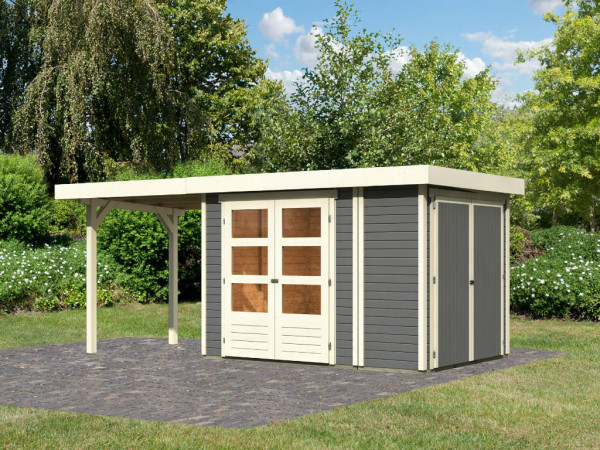 Gartenhaus Retola 2 Set terragrau