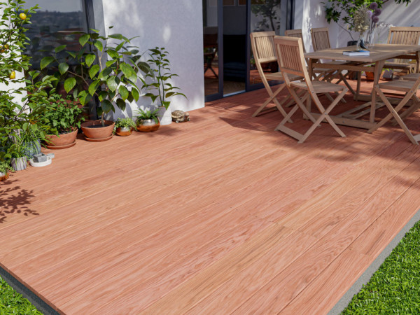 Terrassendiele Jatoba - Brasilianische Kirsche