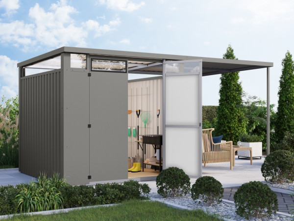 Metall-Gerätehaus "Østen 2"