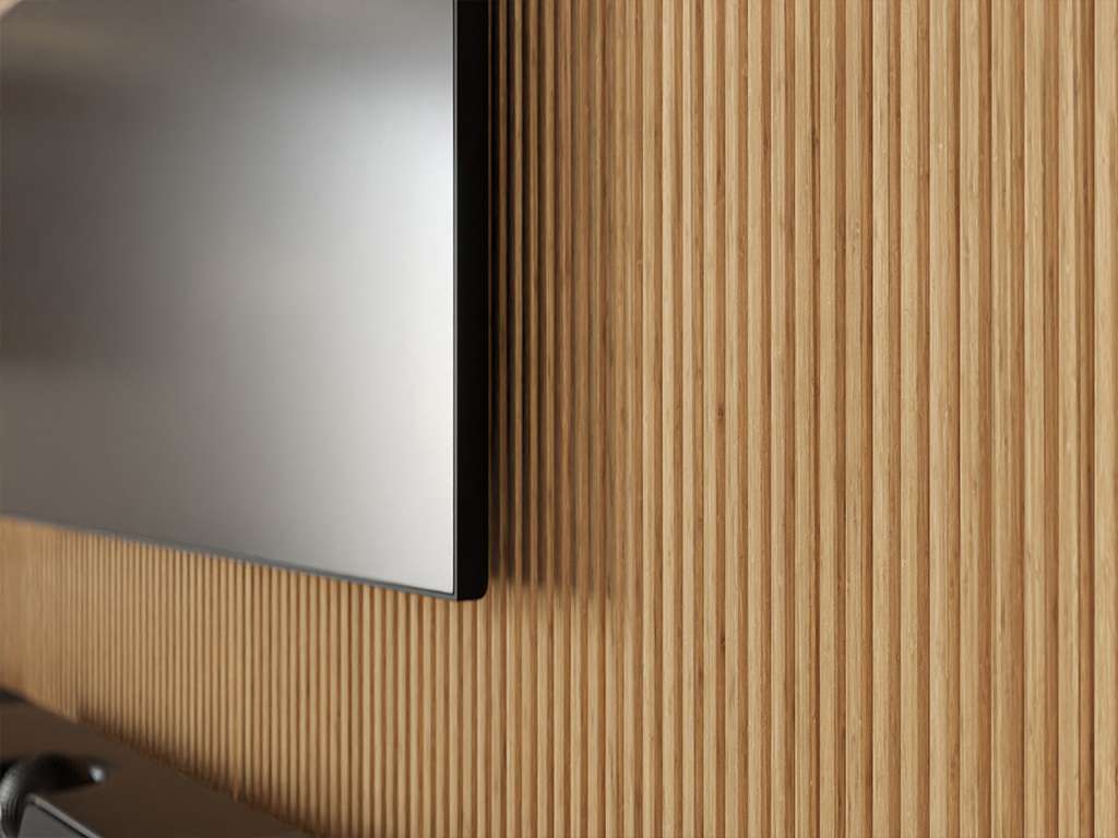 Fassadenverkleidung Bambus gelt Rhombusprofil | Holz-Paneele | Paneele |  Wandverkleidung | Wohnwelt | ONLINE SHOP | HolzLand Becker