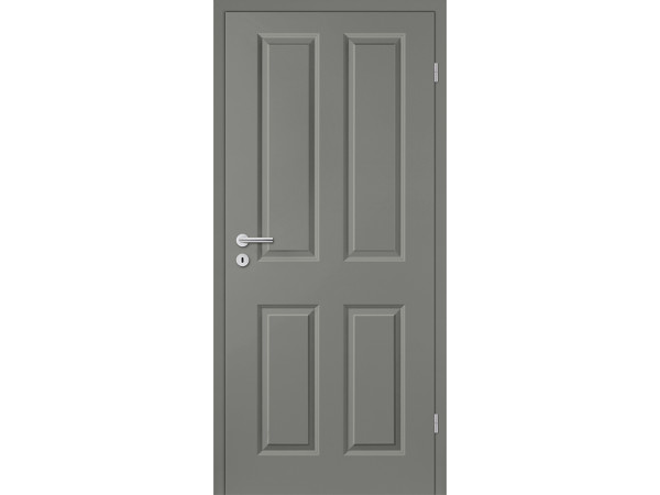 Wohnungseingangstür Elegance 04 Lack Lavagrau RAL 7037