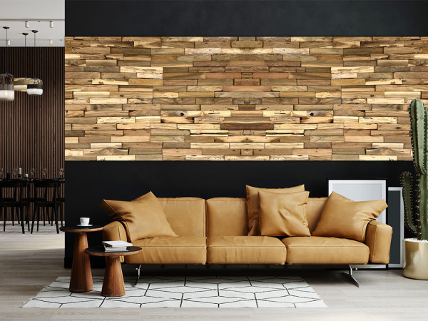 Wandverkleidung Teak Batavia