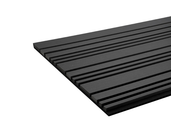 Akustikpaneele Wandverkleidung Venus Schwarz 240 cm