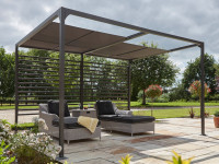 Aluminium-Pergola "Florence 4x3" dunkelgrau Aluminium-Pergola "Florence 4x3" dunkelgrau