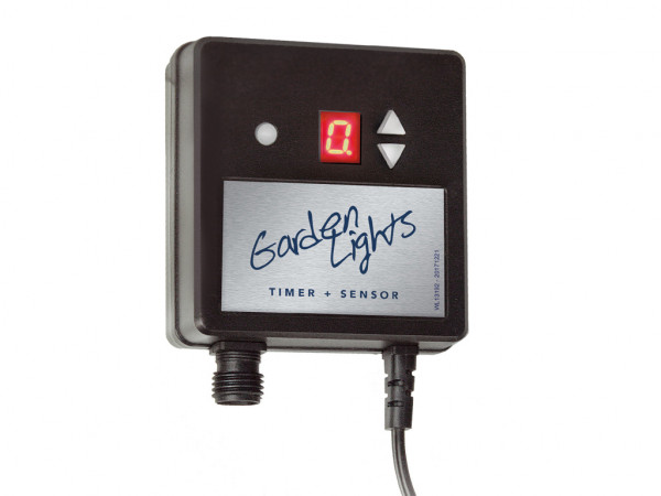 12 V Profi Timer mit Lichtsensor 150 Watt
