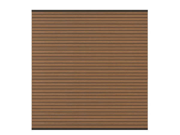SYSTEM NEO Platinum Zaunset teak-braun