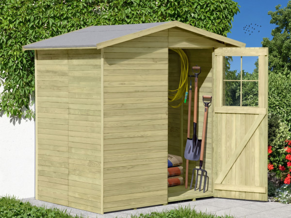 Gerätehaus Frankfurt Gr. 1 14 mm, kesseldruckimprägniert