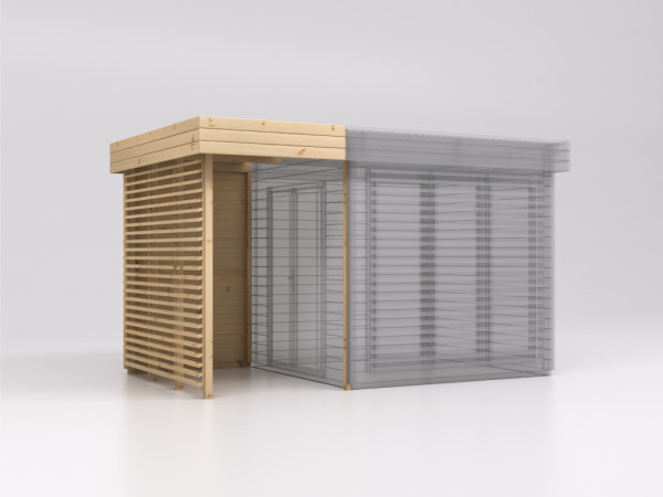 Anbaudach 1 164 cm für Ivar, Livo 1, Livo 2