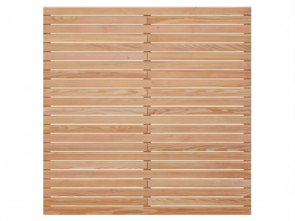 Sichtschutzzaun Rhombus Lärche