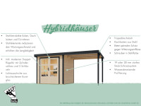 Vorschau: Hybrid-Gartenhaus Jupiter D Set wassergrau-anthrazit Vorschau: Hybrid-Gartenhaus Jupiter D Set wassergrau-anthrazit