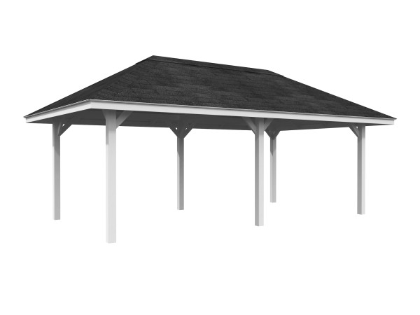 Pavillon Bianca 16,6 m² weiß