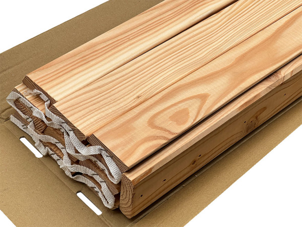 Rhombuszaun DIY-Bausatz Lärche