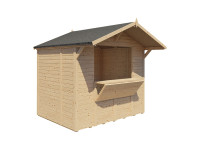 Vorschau: Marktstand - Verkaufsstand Niko 2 14 mm naturbelassen Vorschau: Marktstand - Verkaufsstand Niko 2 14 mm naturbelassen